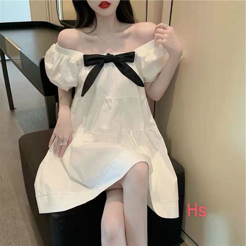 Đầm Nữ BaBy Doll Kèm Nơ Dễ Thương