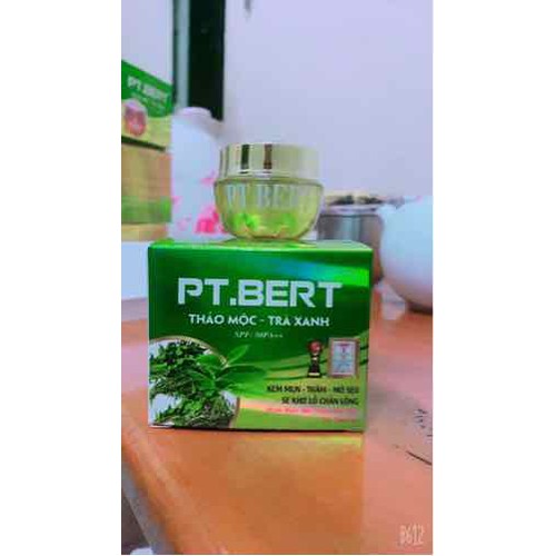 kem mụn pt.bert thảo mộc trà xanh 15g pt12