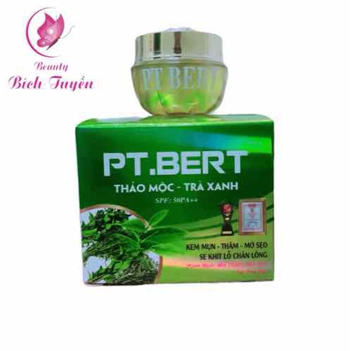 kem mụn pt.bert thảo mộc trà xanh 15g pt12