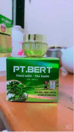 kem mụn pt.bert thảo mộc trà xanh 15g pt12