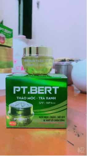 kem mụn pt.bert thảo mộc trà xanh 15g pt12