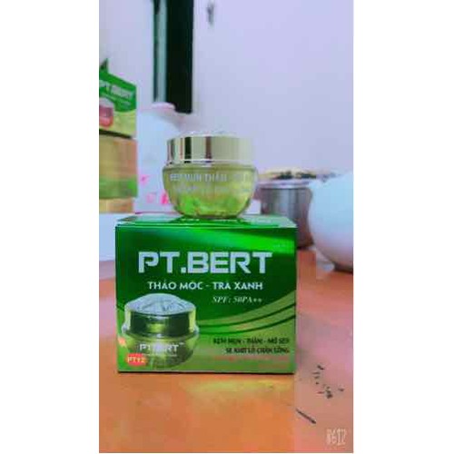 kem mụn pt.bert thảo mộc trà xanh 15g pt12