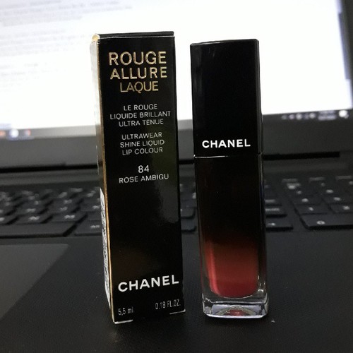 Son Kem Chanel 84 Rose Ambigu Màu Đỏ Hồng Đào