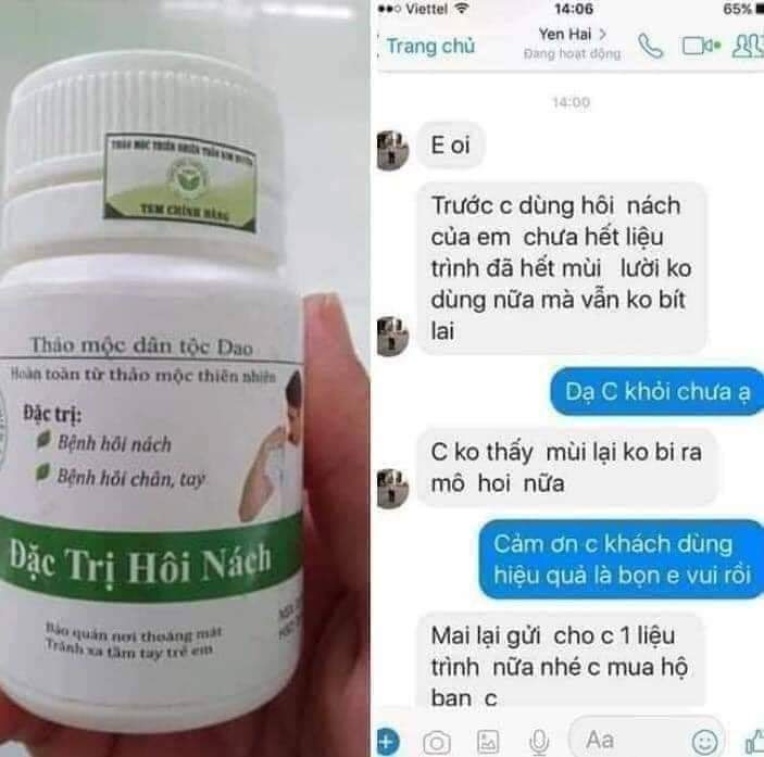 Hôi nách trần kim huyền