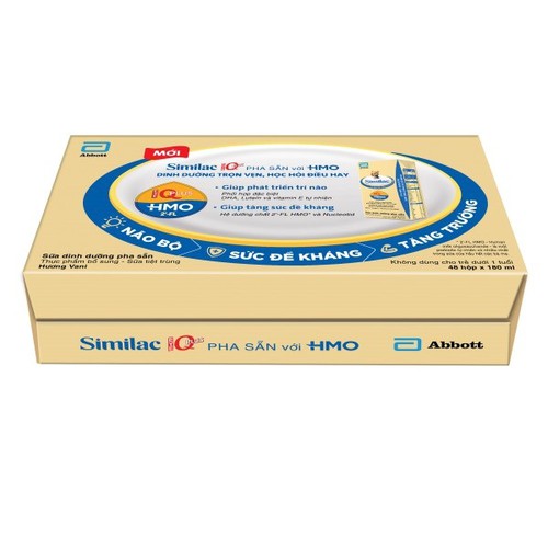 Thùng sữa bột pha sẵn Abbott, Similac IQ 4 110ml (Thùng 12 Lốc)
