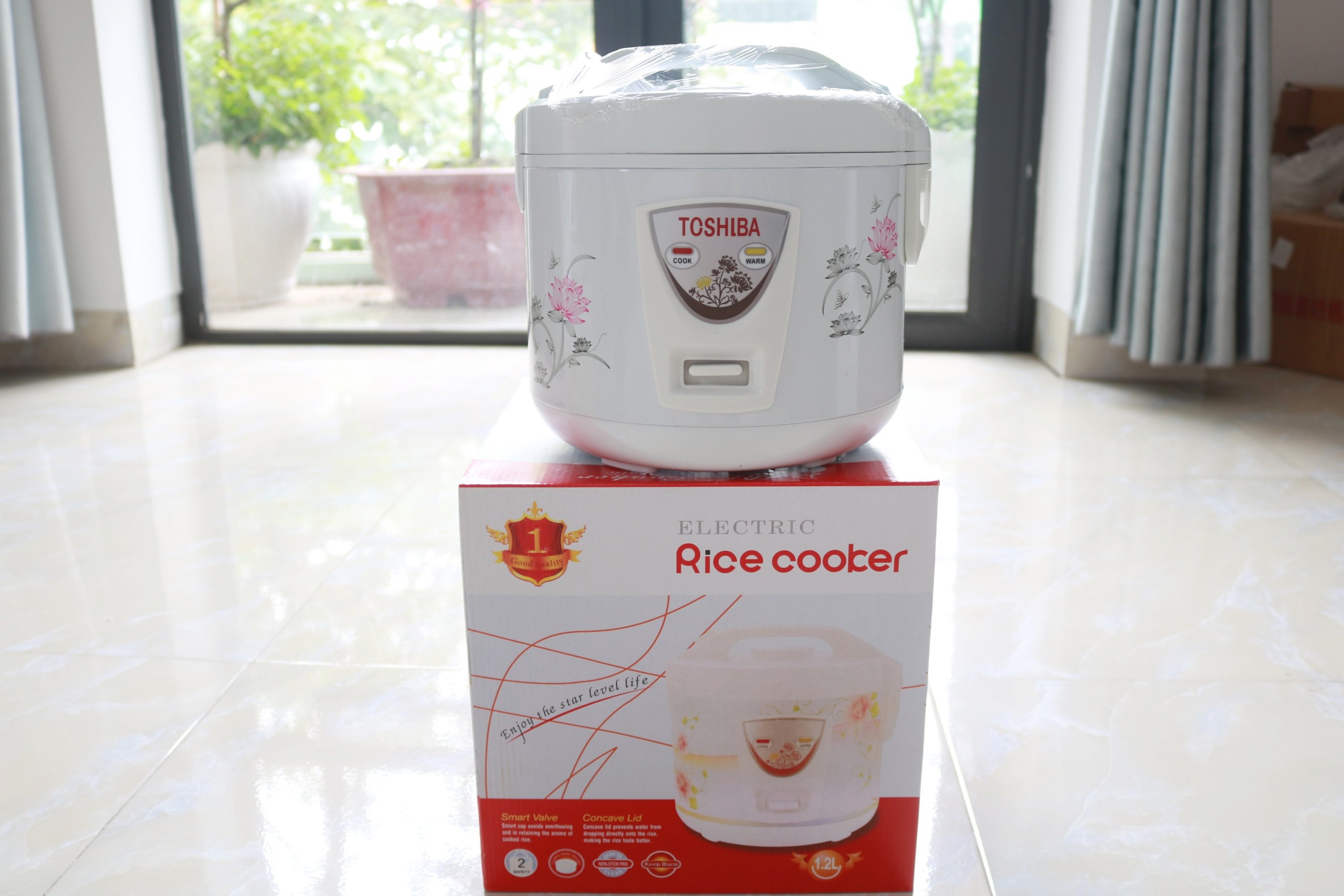 Hình ảnh Nồi Cơm Điện Mini Nhập Khẩu Có Chống Dính Dung Tích 1 Lít - Bảo Hành 12 tháng