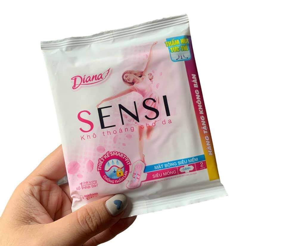 Hình ảnh COMBO 6 MIẾNG ( 3 Bịch ) - Băng Vệ Sinh Cool Fresh / Siêu Thấm / Sensi Siêu Mỏng - CÓ CÁNH - Được Chọn Loại - 1 Miếng / 23 cm - Date: 2025