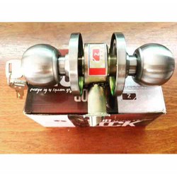 Ổ khoá tay nắm tròn INOX ( loại cò dài dùng cho cửa nhôm )