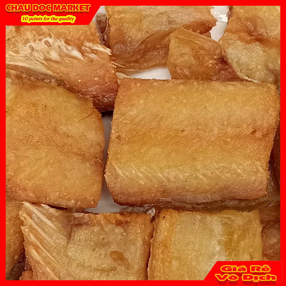 500gr Khô Cá Tra Phồng 2 Nắng Châu Đốc Hiệu Thanh Trúc Ướp Vừa Ăn.