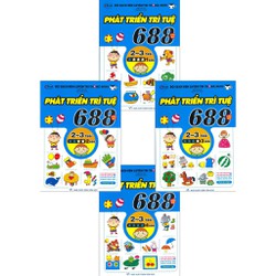 Sách Thiếu Nhi - Bộ 4 cuốn 688 Câu Đố Phát Triển Trí Tuệ Cho Bé 2 - 3 Tuổi - Phát triển trí tuệ Sách Thiếu Nhi - Bộ 4 cuốn 688 Câu Đố Phát Triển Trí Tuệ Cho Bé 2 - 3 Tuổi - Phát triển trí tuệ