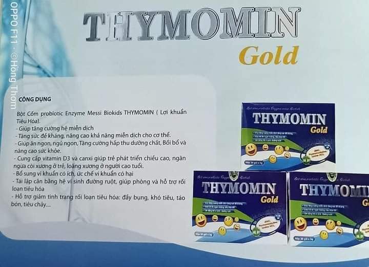 bột cốm tiêu hóa thymomin lợi khuẩn tiêu hóa hộp 30 gói - TL113 2