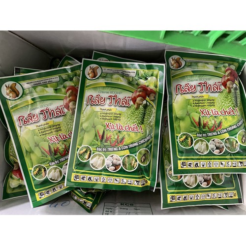 Rầy Thái 100gr - Chuyên Các Loại Rầy và Công Trùng Chích Hút Trên Cây Trồng - Rầy Cánh Trắng - Rầy Xanh - Rệp - Bọ Trĩ - Rệp sáp - rệp muội - rệp vảy - Bọ xít - Muỗi Hành - XỊT LÀ CHẾT