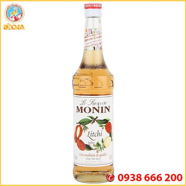 Siro MONIN Vải 700ML - MONIN LYCHEE SYRUP