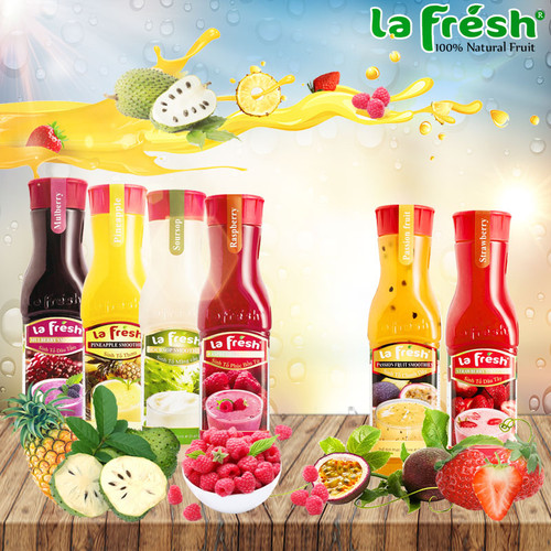 Sinh Tố Dâu Tằm LaFresh Chai 750ml