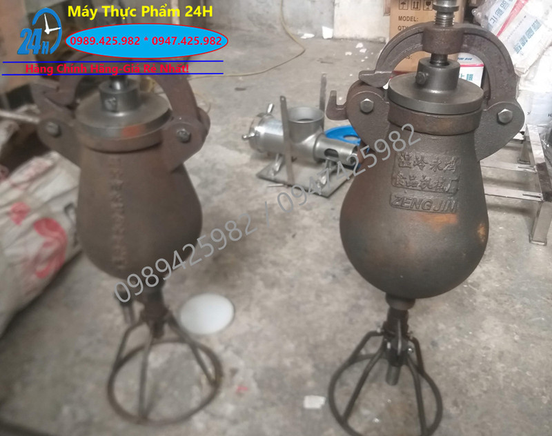 Đầu làm bánh cốm nung lửa,cối nổ gạo,ngô nung lửa quay tay loại 1.5kg/lần(Cối 3kg trung quốc)