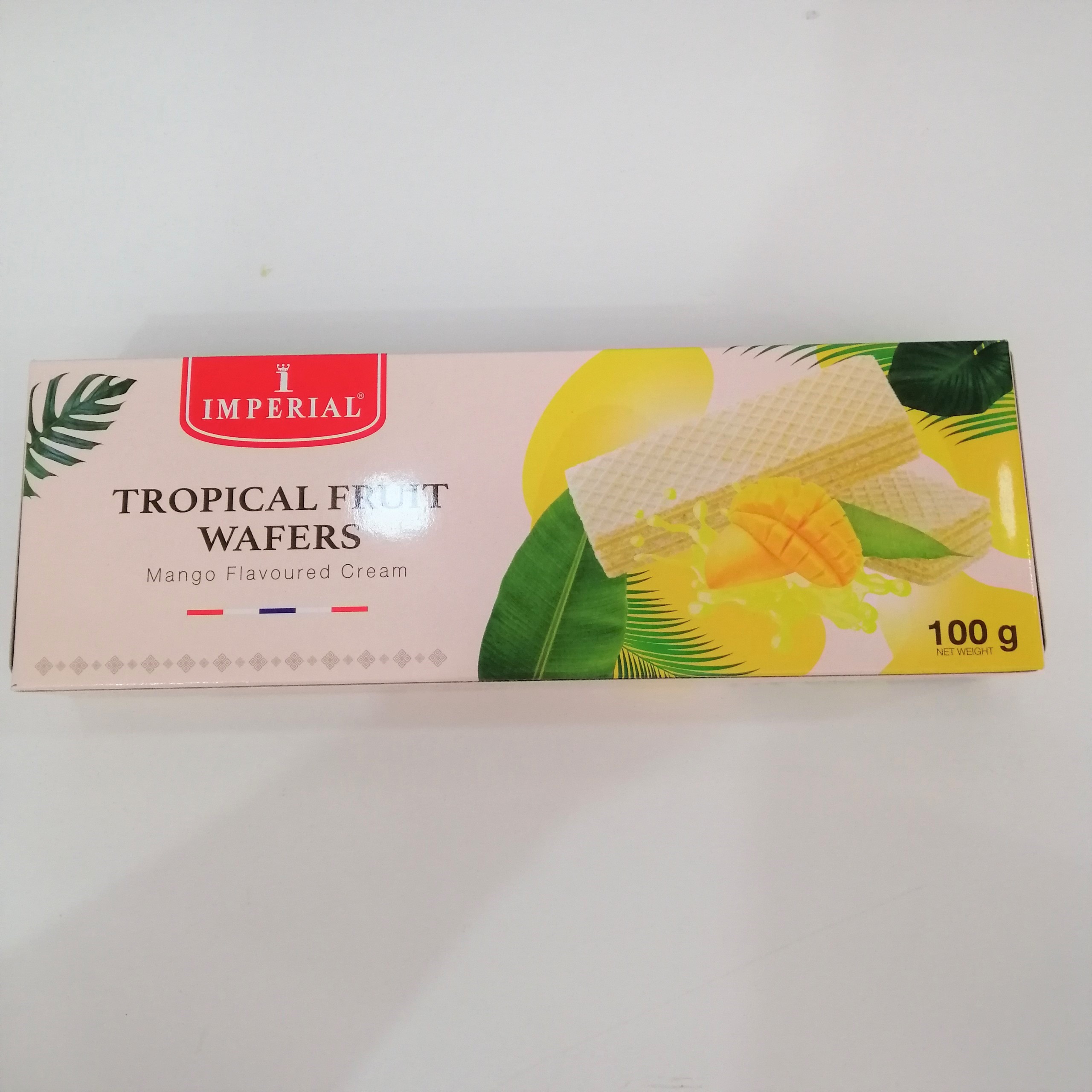 Hình ảnh Bánh Xốp Kem Imperial Thái Lan Hương Dứa Pineapple Wafers (Hộp 100g)