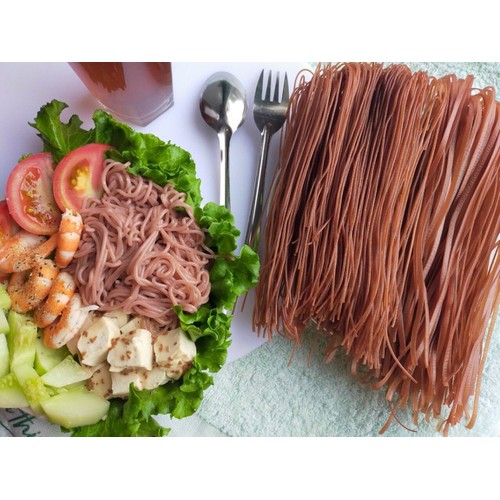 Bún gạo lứt Cao Tuyền đặc sản Cao Bằng eatclean,ăn kiêng,giảm cân (500g) Bún gạo lứt Cao Tuyền đặc sản Cao Bằng eatclean,ăn kiêng,giảm cân (500g)