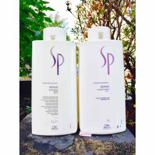 Cặp gội xả Wella SP Repair phục hồi tóc 1000mlx2