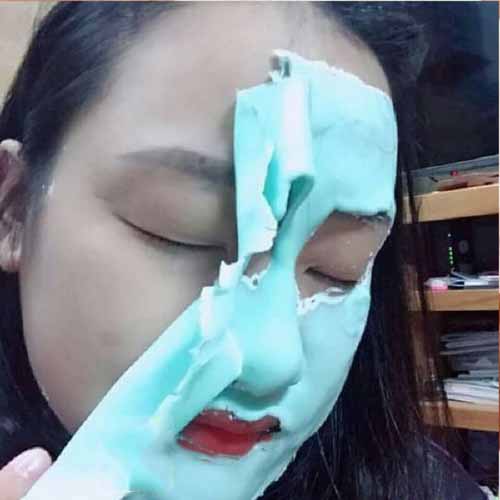 1KG Bột đắp mặt bạc hà Collagen (Mask dẻo bạc hà) [Được kiểm hàng] 4090_46658083