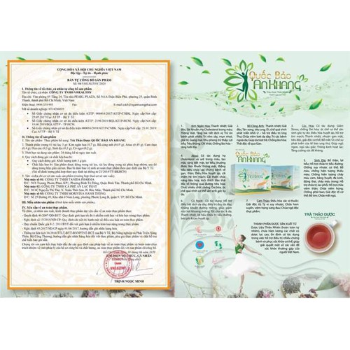 Trà Quốc Bảo An Khang