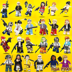 Combo 1 Nhân vật Game PUBG Cực Đẹp Và 1 Vĩ Trang Bị Cực Khủng Đồ Chơi Xếp Hình Lắp Ráp Non-Lego MOC Combo 1 Nhân vật Game PUBG Cực Đẹp Và 1 Vĩ Trang Bị Cực Khủng Đồ Chơi Xếp Hình Lắp Ráp Non-Lego MOC
