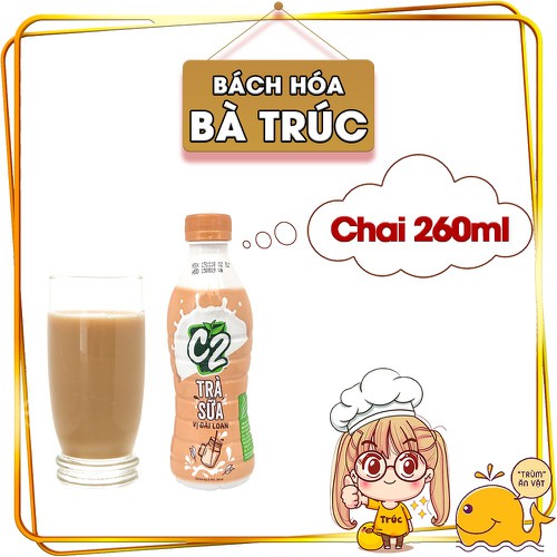 Trà sữa C2 Đài Loan 260ml