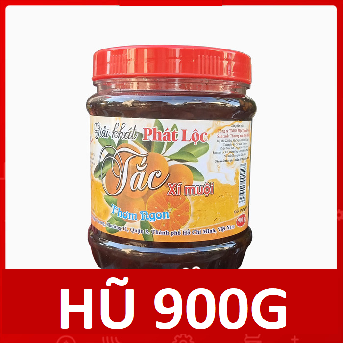 Hình ảnh ĐÁ ME 900G -TẮC XÍ MUỘI 900G -CHANH MUỐI 900G PHÁT LỘC DATE MỚI-