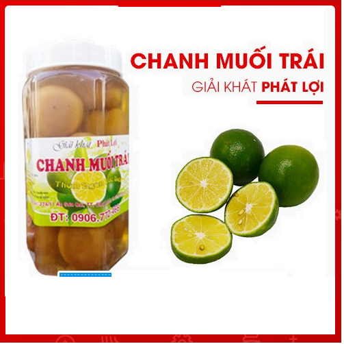 Hình ảnh ĐÁ ME 900G -TẮC XÍ MUỘI 900G -CHANH MUỐI 900G PHÁT LỘC DATE MỚI-