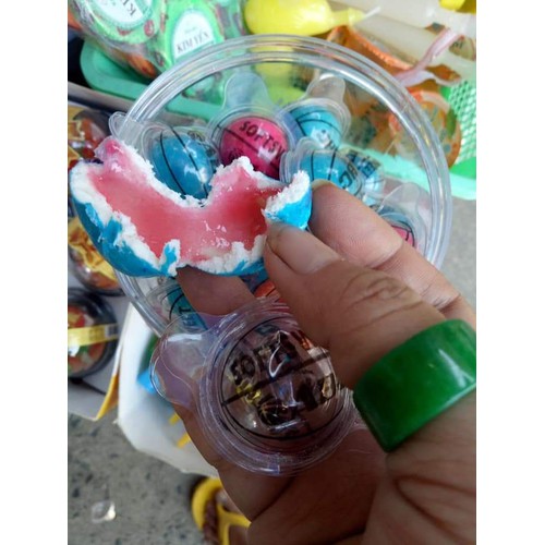 60 viên kẹo cao su có nhân siêu ngon