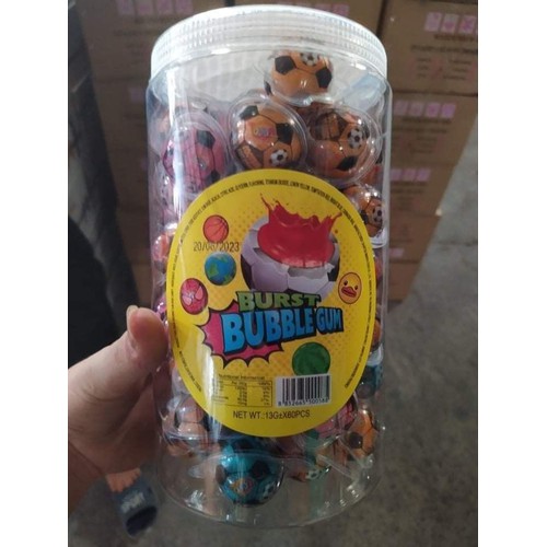 60 viên kẹo cao su có nhân siêu ngon