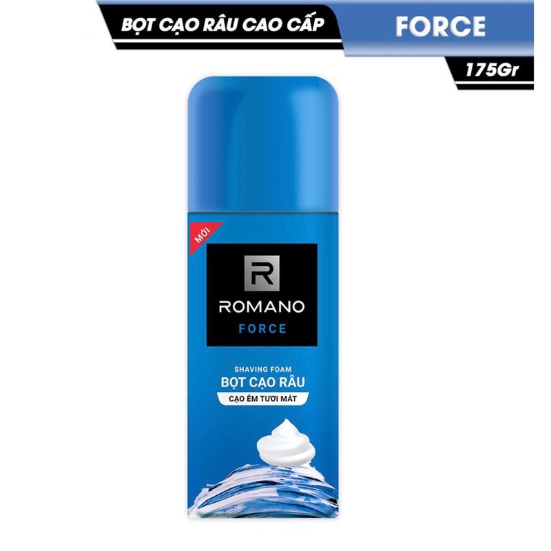 Bọt cạo râu Romano Force 175ml