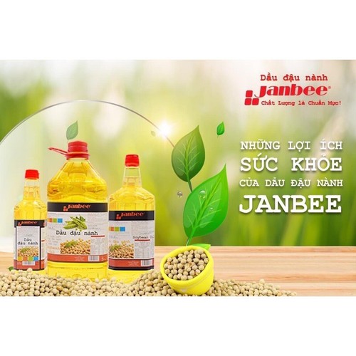 DẦU ĐẬU NÀNH JANBEE 2 LÍT GIÁ RẺ