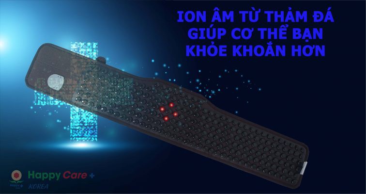 Đai Đá Nóng Hàn Quốc Happy Care + Germanium