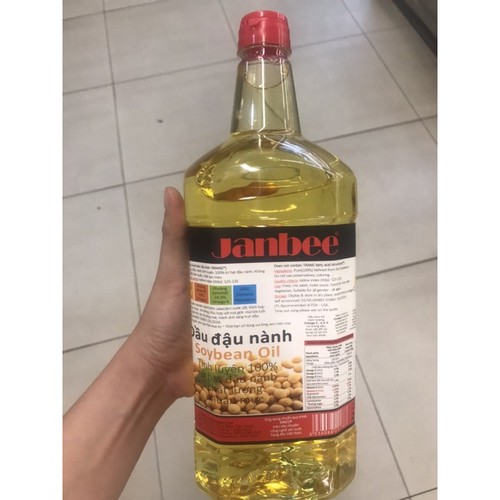 DẦU ĐẬU NÀNH JANBEE 2 LÍT GIÁ RẺ
