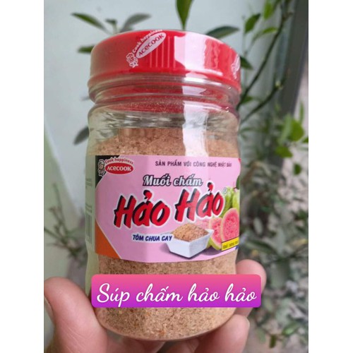 LỌ 120G SUP CHẤM HẢO HẢO -CHẤM HOA QUẢ-THỊT LUỘC NGON BÁ CHÁY