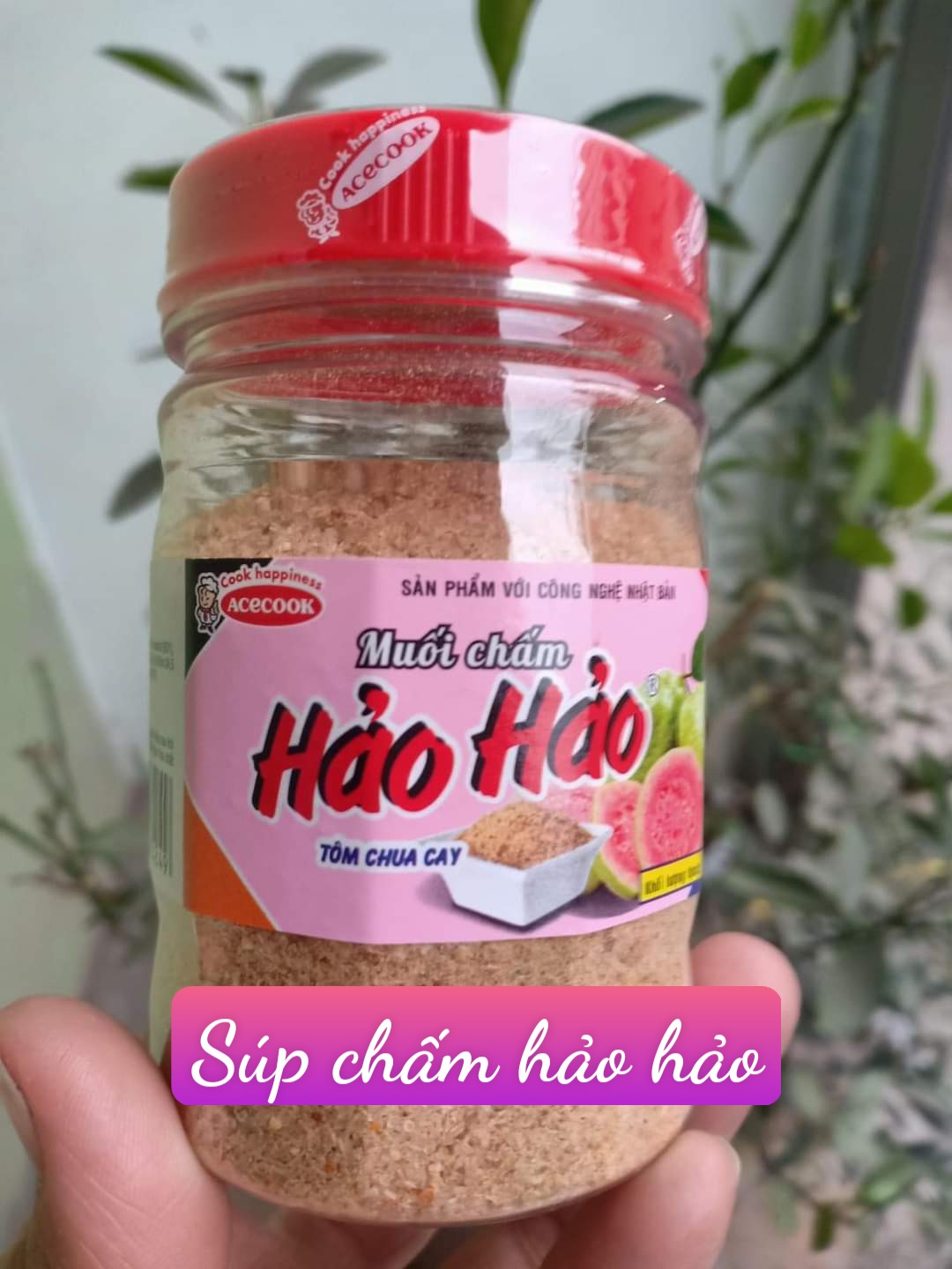 LỌ 120G SUP CHẤM HẢO HẢO -CHẤM HOA QUẢ-THỊT LUỘC NGON BÁ CHÁY