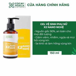 Dung dịch vệ sinh phụ nữ X2 nano nghệ