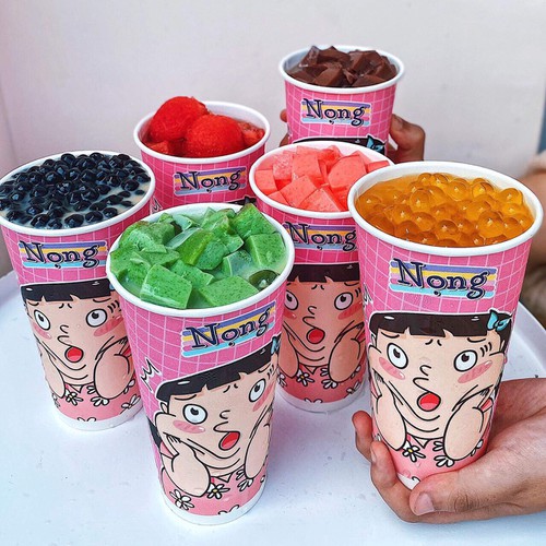 Set Trà Sữa Nọng