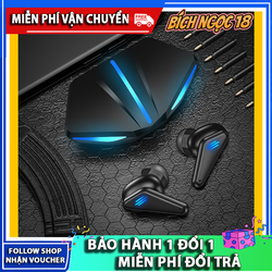 Tai nghe bluetooth gaming k55, bluetooth 5.0, bộ giải mã ACC, gaming mode, chống ồn, âm thanh vòm 360 độ