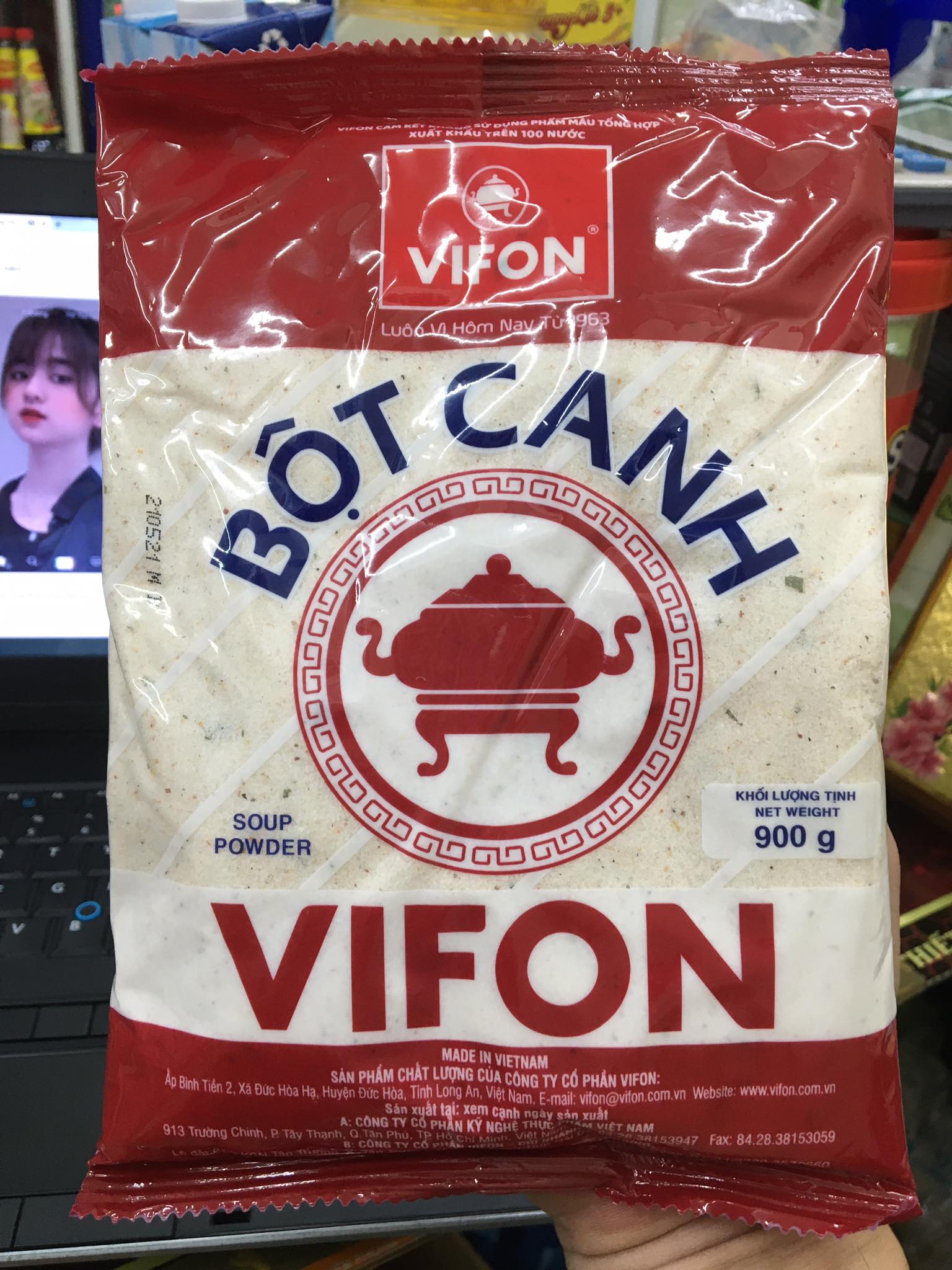 Gói bột canh Vifon 900g