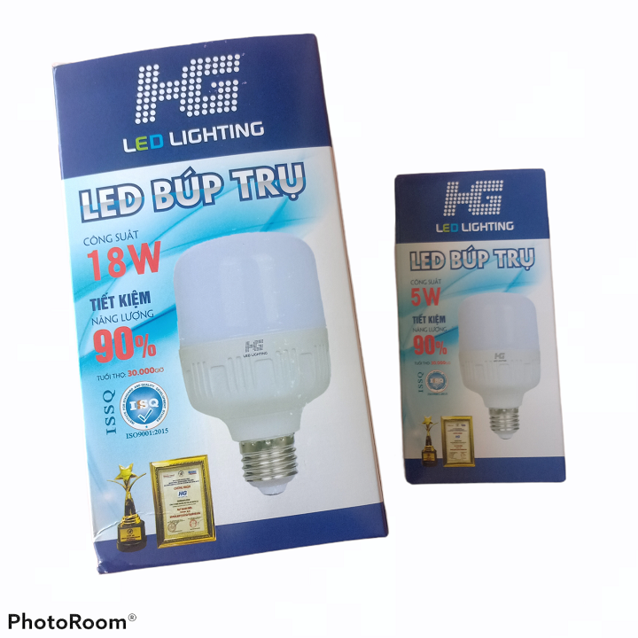 Hình ảnh Bóng Đèn LED trụ HG 5w 18w