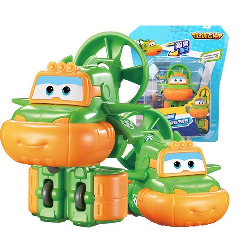 Super Wings Đội bay siêu đẳng mô hình máy bay mini biến hình thành Robot - Nhân vật Swampy Siêu đẹp-siêu bền-an toàn