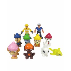 Bộ 10 mô hình chó cứu hộ Paw Patrol nhựa PVC cứng làm đồ chơi, trang trí bàn học, quà tặng sinh nhật Bộ 10 mô hình chó cứu hộ Paw Patrol nhựa PVC cứng làm đồ chơi, trang trí bàn học, quà tặng sinh nhật