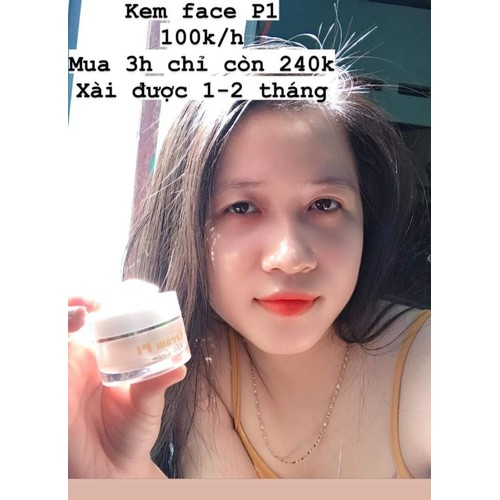 KEM FACE P1 CHUYÊN DA MỤN, THÂM_CAM KẾT HẾT MỤN, THÂM,DA TRẮNG MỊN MÀNG