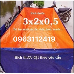 Bể bạt nuôi lươn, ốc ếch đủ kích thước, nuôi cá bột, ốc, lươn, cá cảnh, nòng nọc