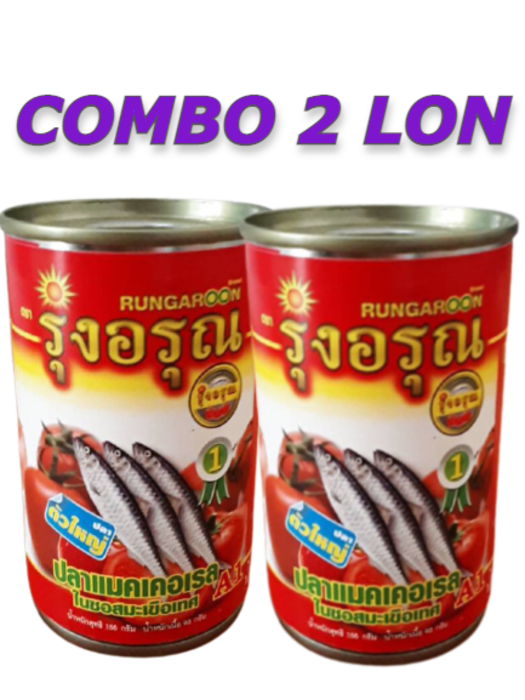 Hình ảnh Combo 2 Lon - Cá mòi Thái Lan nhập khẩu - Lon 155g - Date 2023