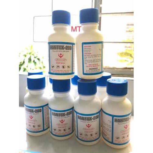 Hantox - 200 (100ml) - DIỆT MẠT, RUỒI, MUỖI, KIẾN, GIÁN...