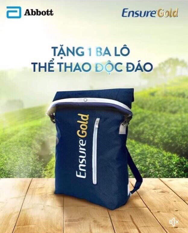 Balo Ensure Gold - Hàng Khuyến Mãi Siêu Hot