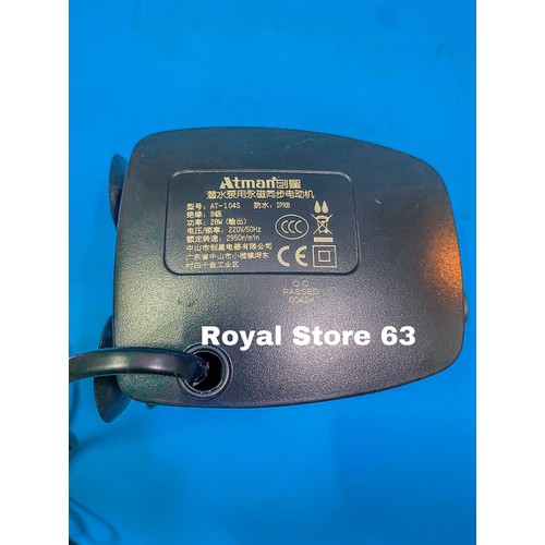 Atman 104s máy bơm tiết kiệm điện cho bể cá cảnh