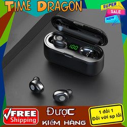 Tai nghe bluetooth 5.0 Amoi F9 kiêm sạc dự phòng...